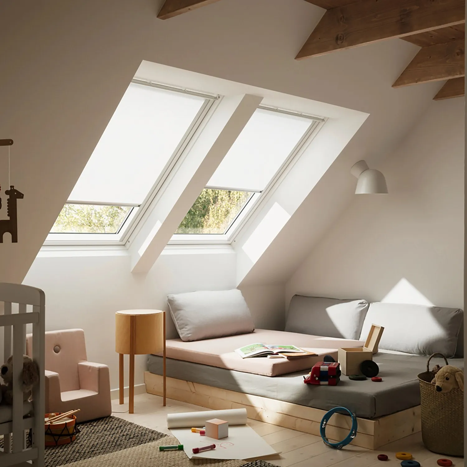 Tenda a rullo Velux RFL FK06 1028S bianco