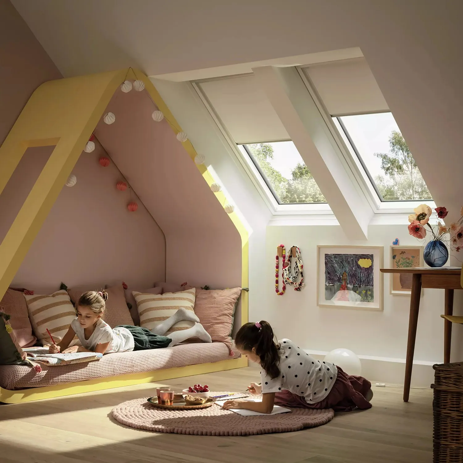 Tenda a rullo Velux RFL FK06 1028S bianco