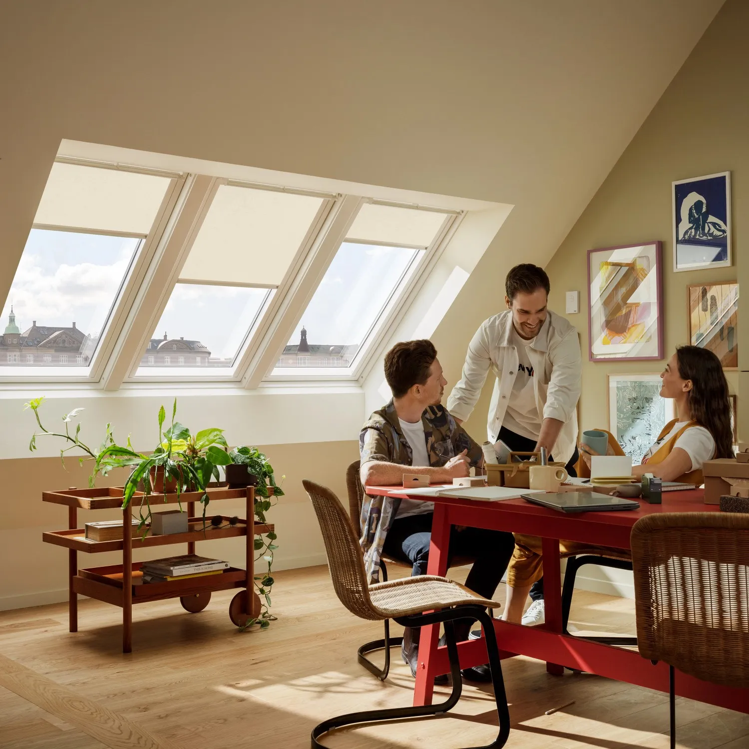 Tenda a rullo Velux RFL FK06 1028S bianco
