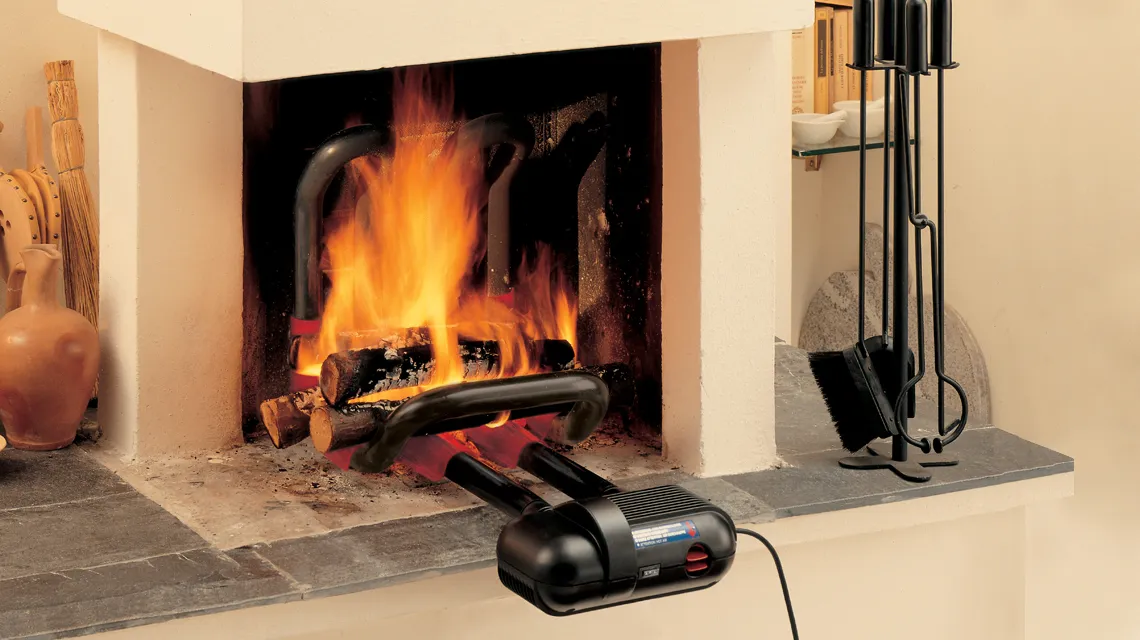 Termoventilatore per caminetti, Caldofà, Aspiratore Purificatore Calore, m³/h 48 - VORTICE 0000070710 
