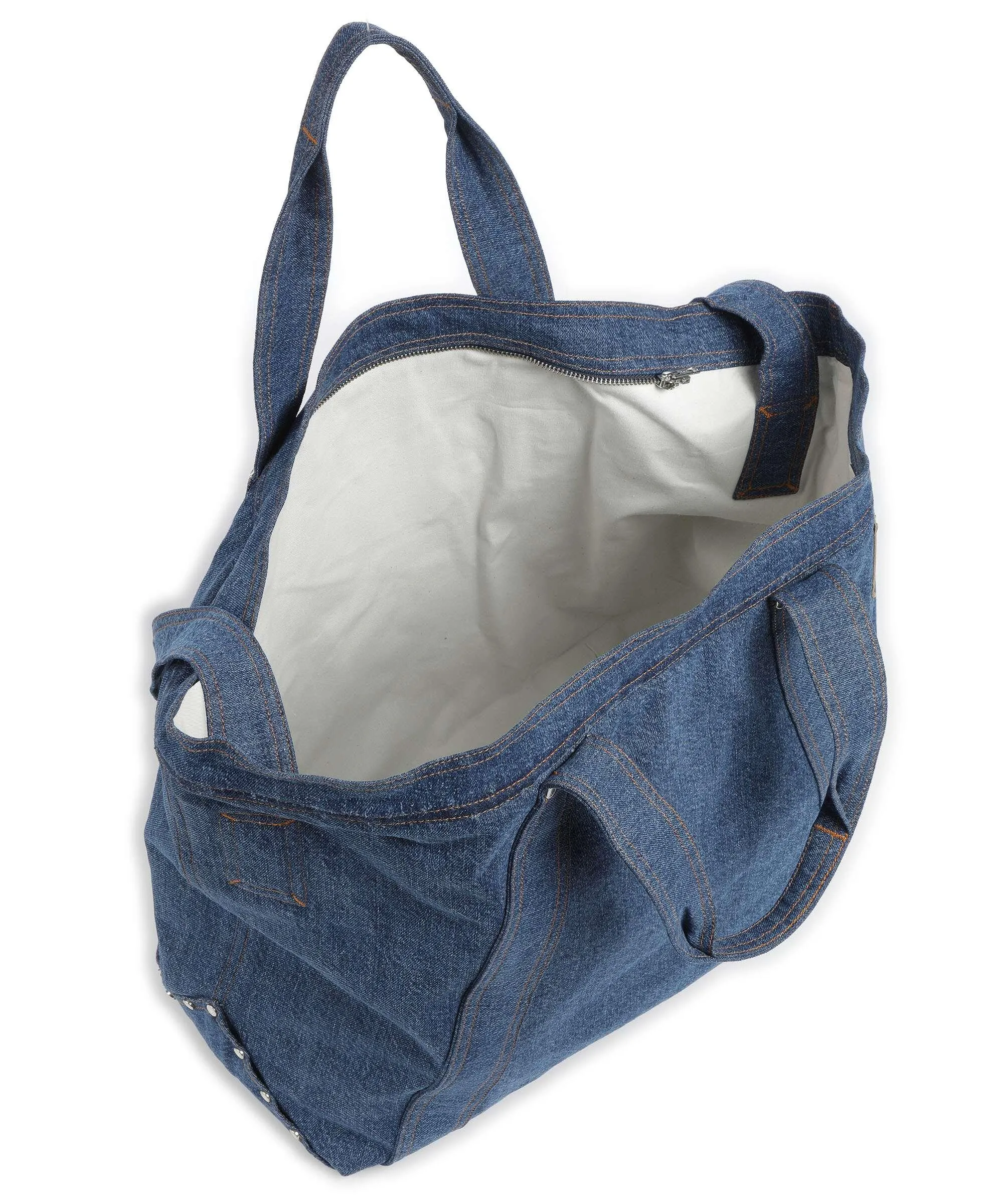  Tiger of Sweden Barte Borsa shopper cotone blu  