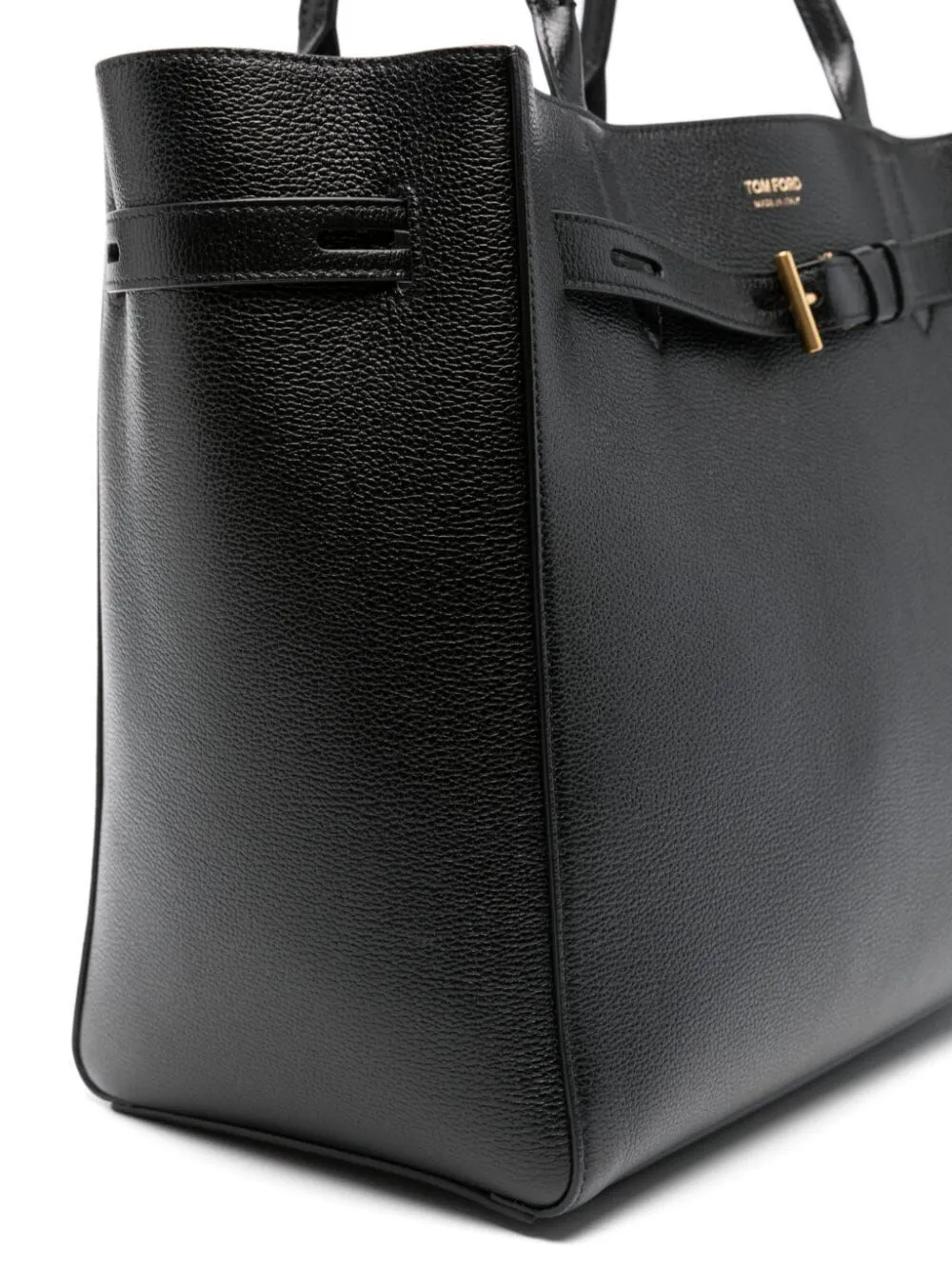 TOM FORD GRAIN LEATHER LARGE TOTE