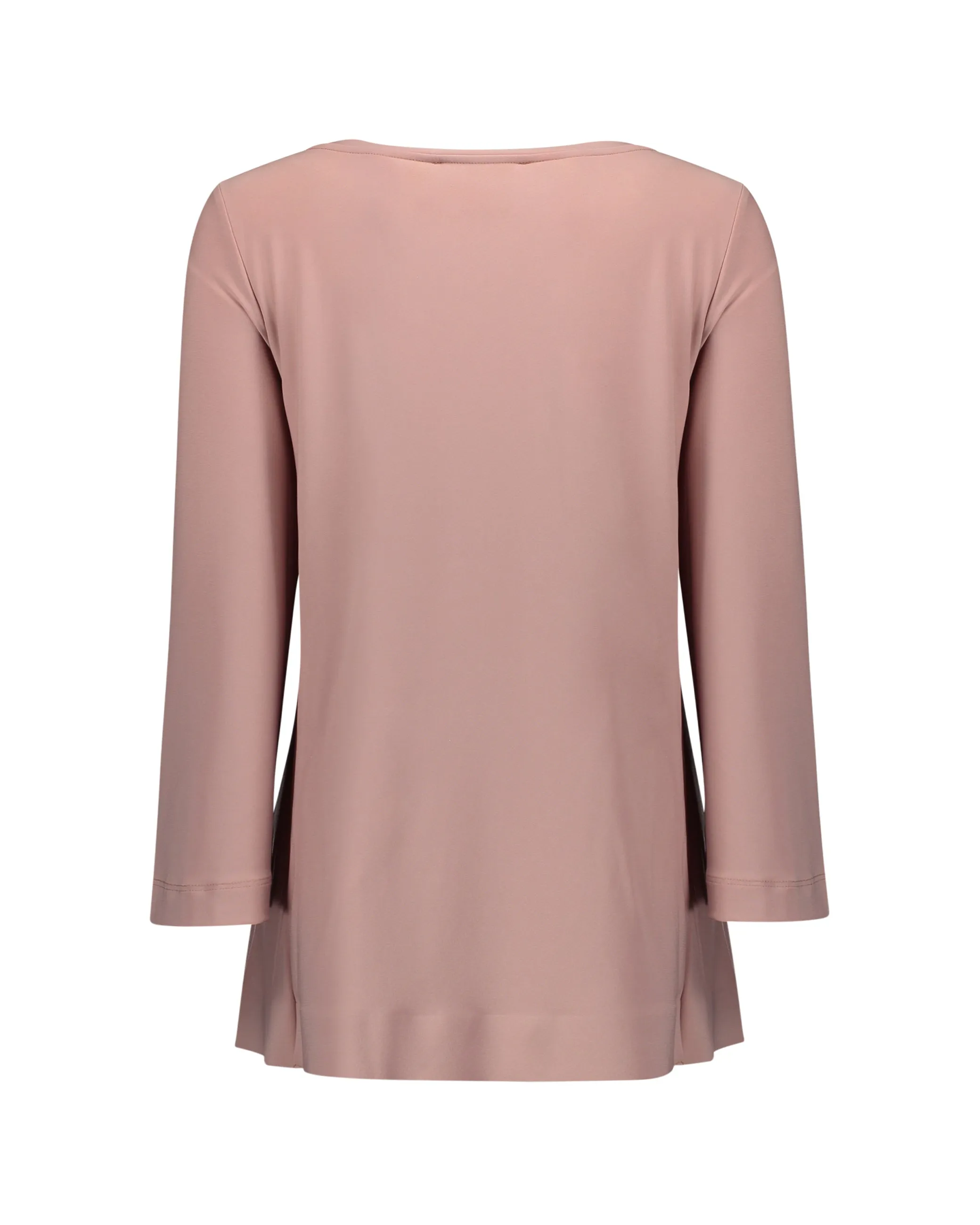 Top Pampas jersey rosa antico