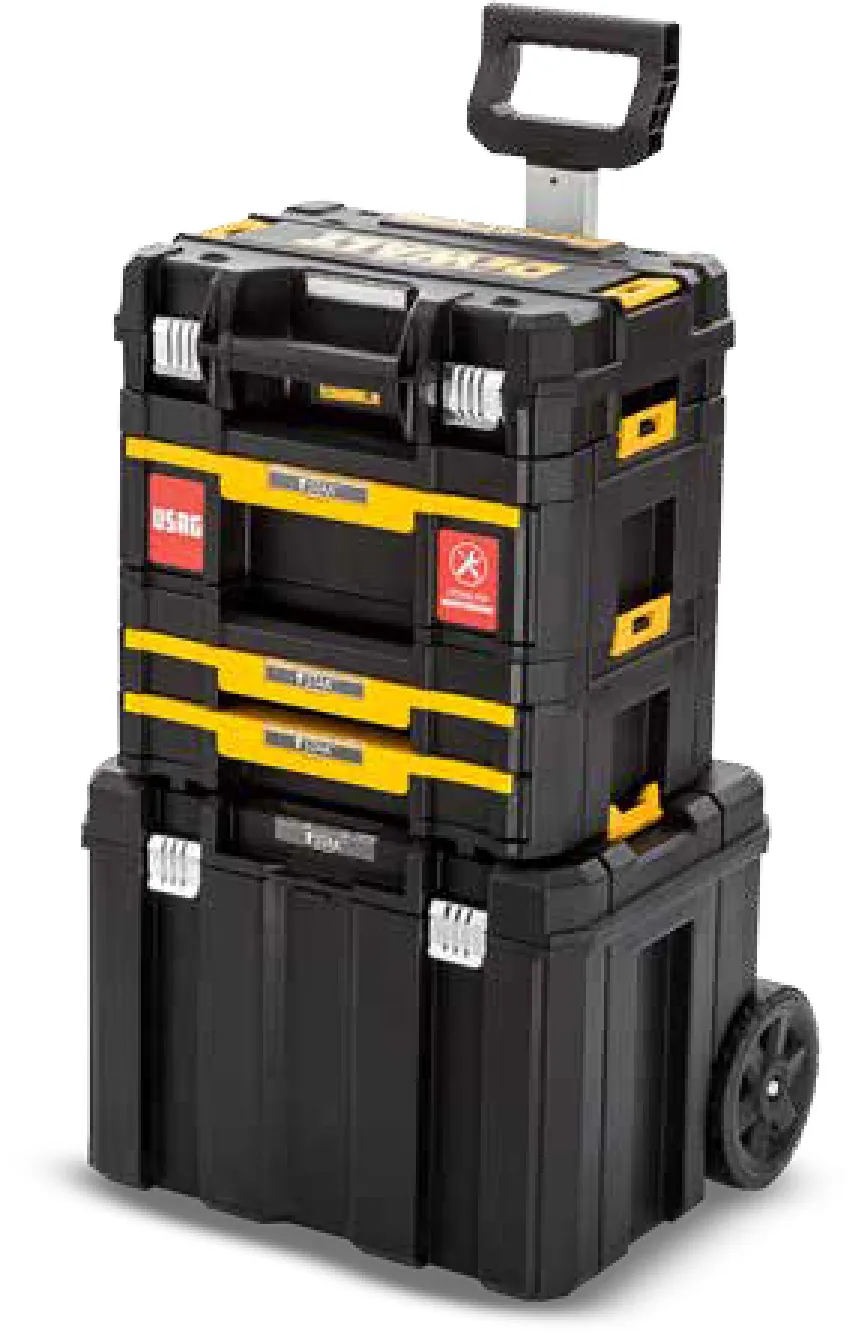 TROLLEY TSTAK MANUTENZIONE 128PEZZI + TRAPANO DCD796P2+VALIGETTA DT71569