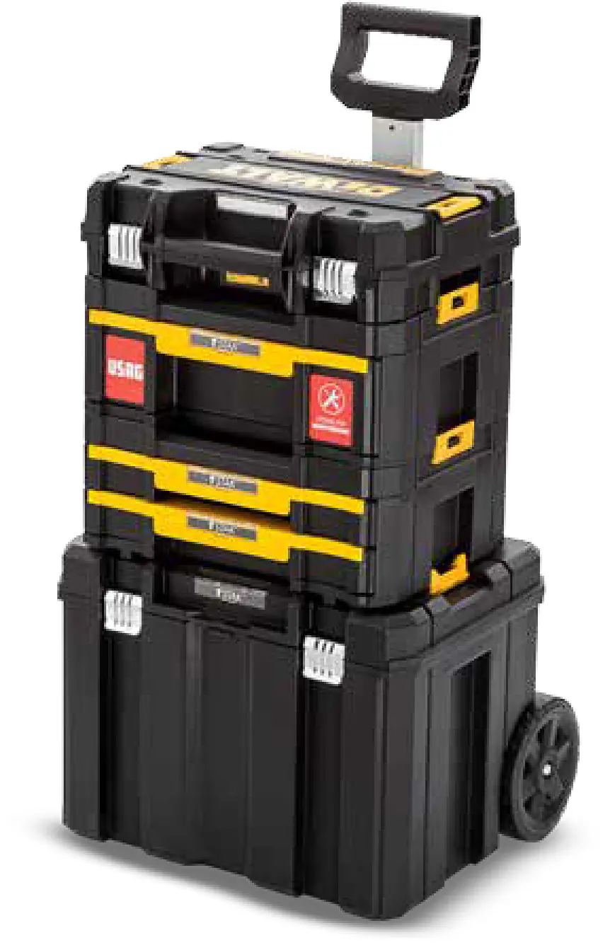 TROLLEY TSTAK MANUTENZIONE 128PEZZI + TRAPANO DCD796P2+VALIGETTA DT71569