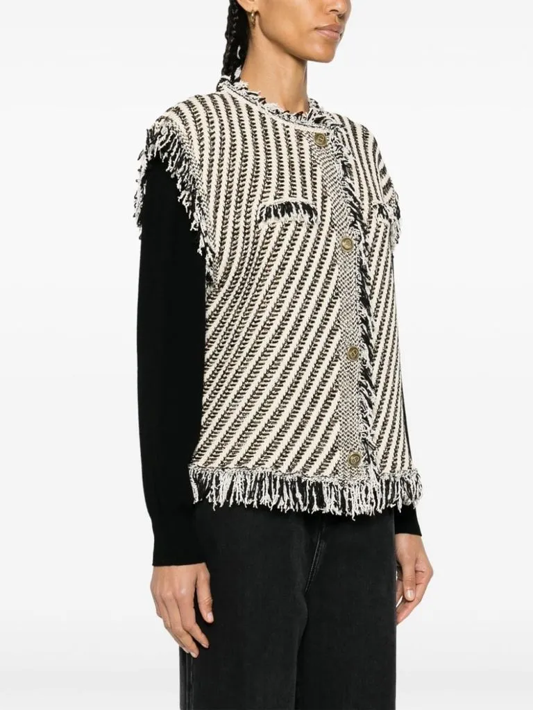 twinset Gilet a righe