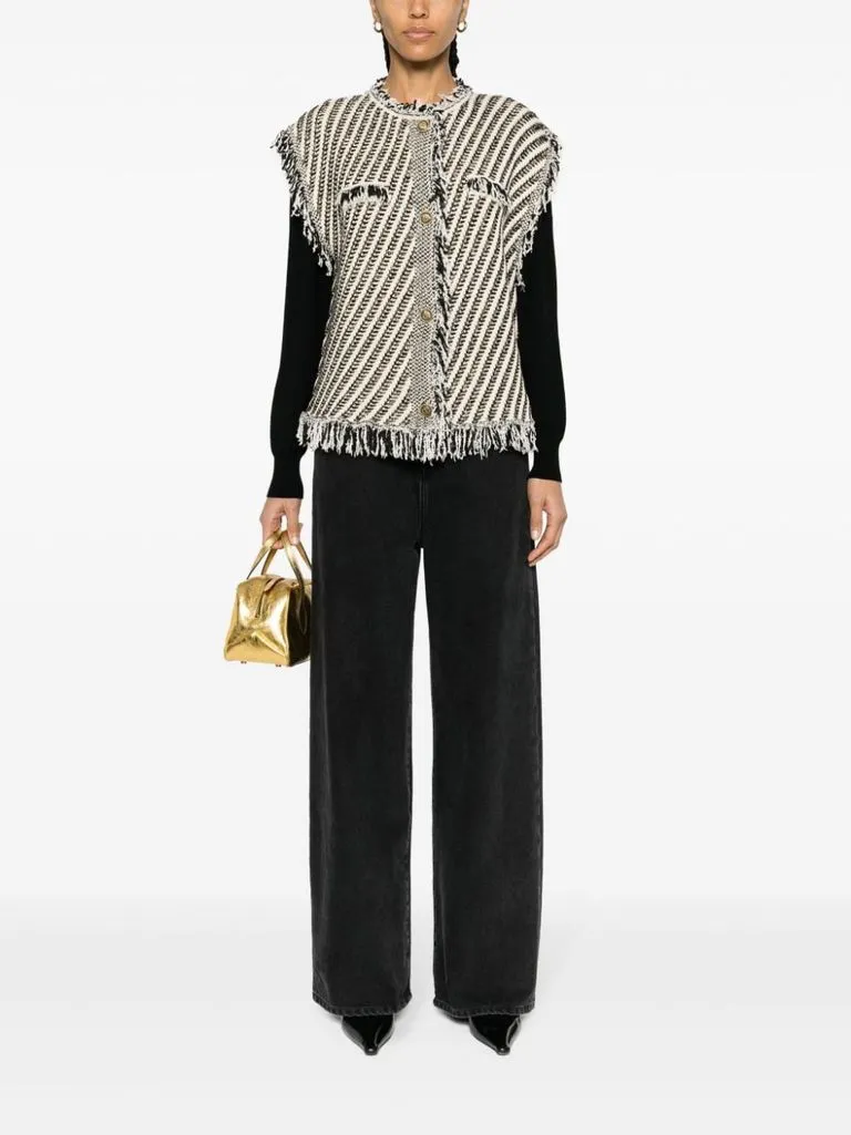 twinset Gilet a righe