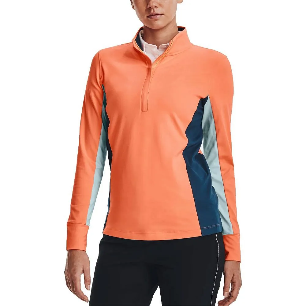      UNDER ARMOUR MAGLIA MANICA LUNGA STORM MIDLAYER 1/4 ZIP DONNA  