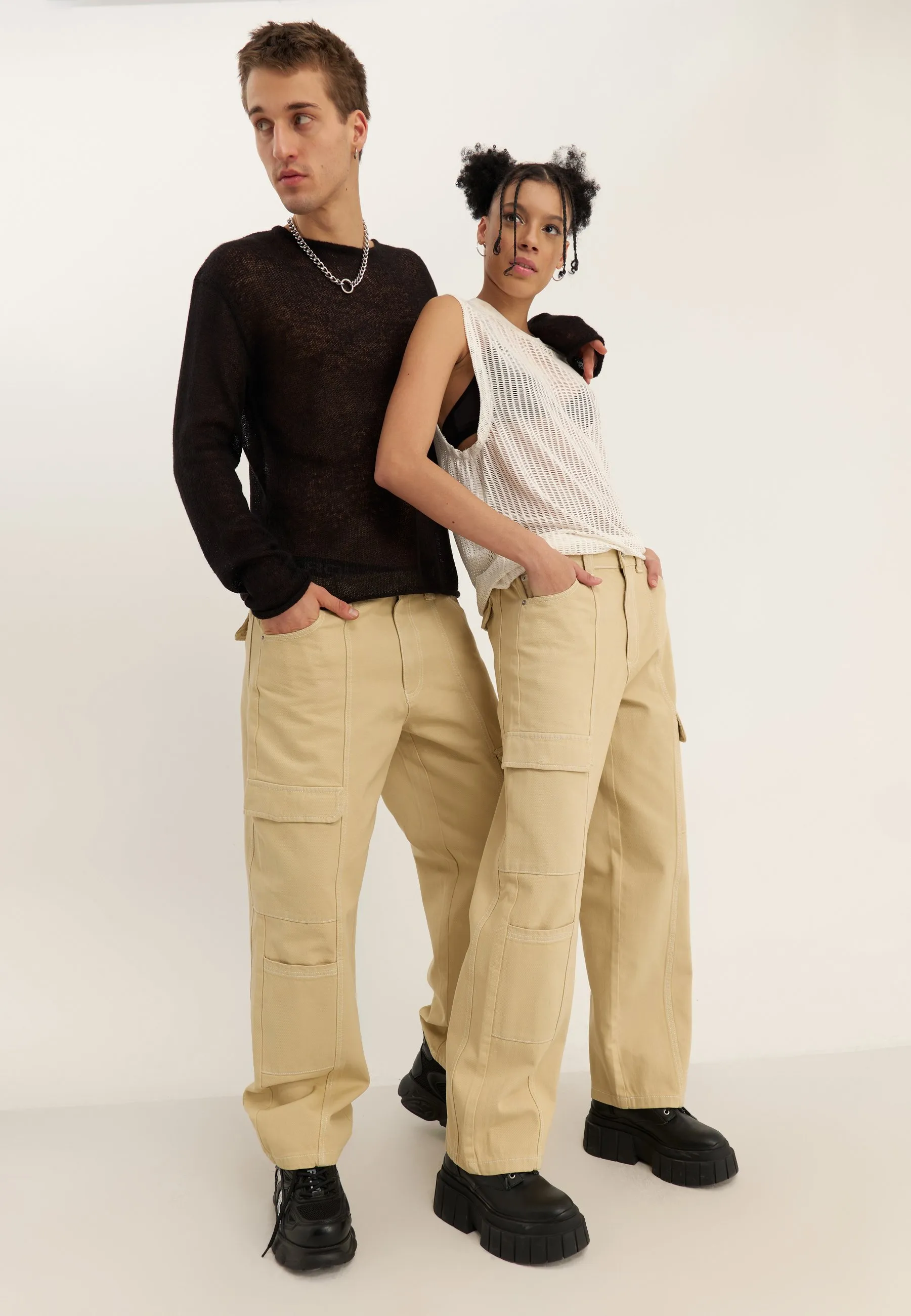 UNISEX - Pantaloni cargo