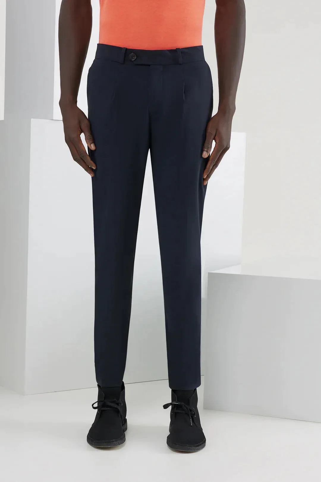 US3-201 Panta Revo Chino Pence Beige Man  