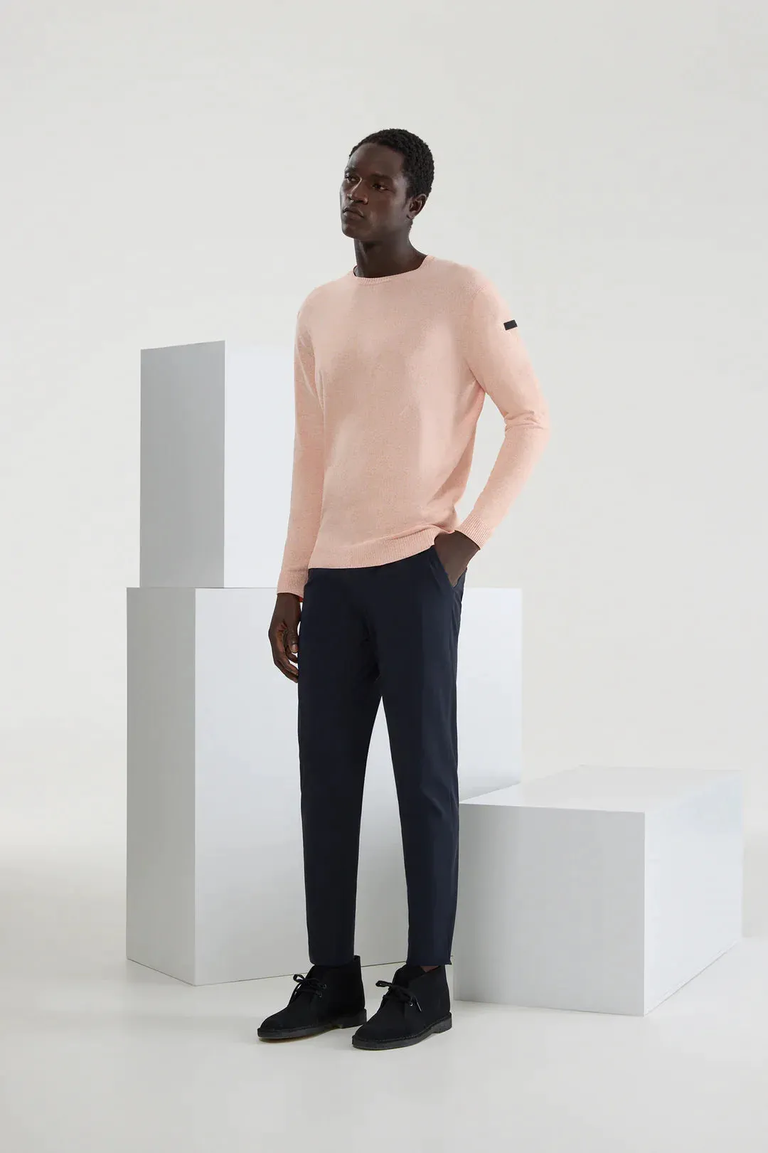 US3-201 Panta Revo Chino Pence Beige Man  