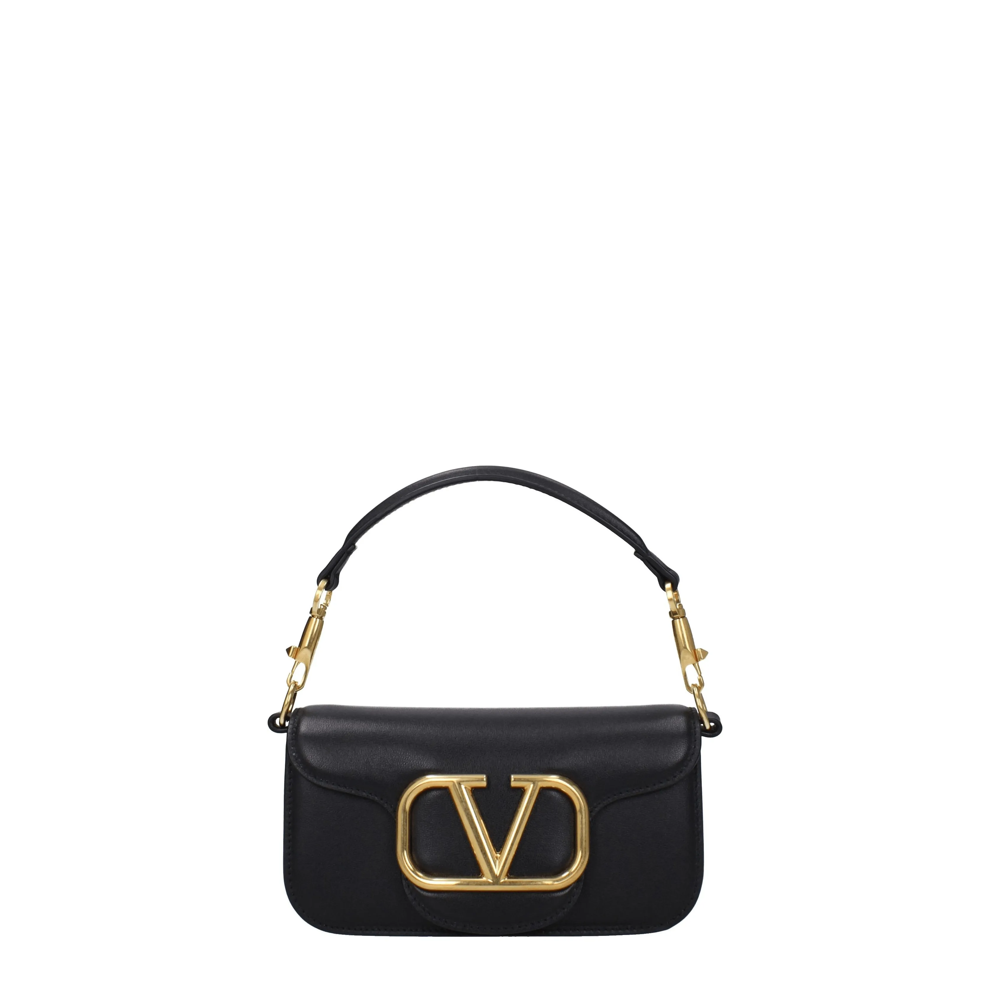 Valentino Garavani Borse a Mano Loco Donna Pelle Nero