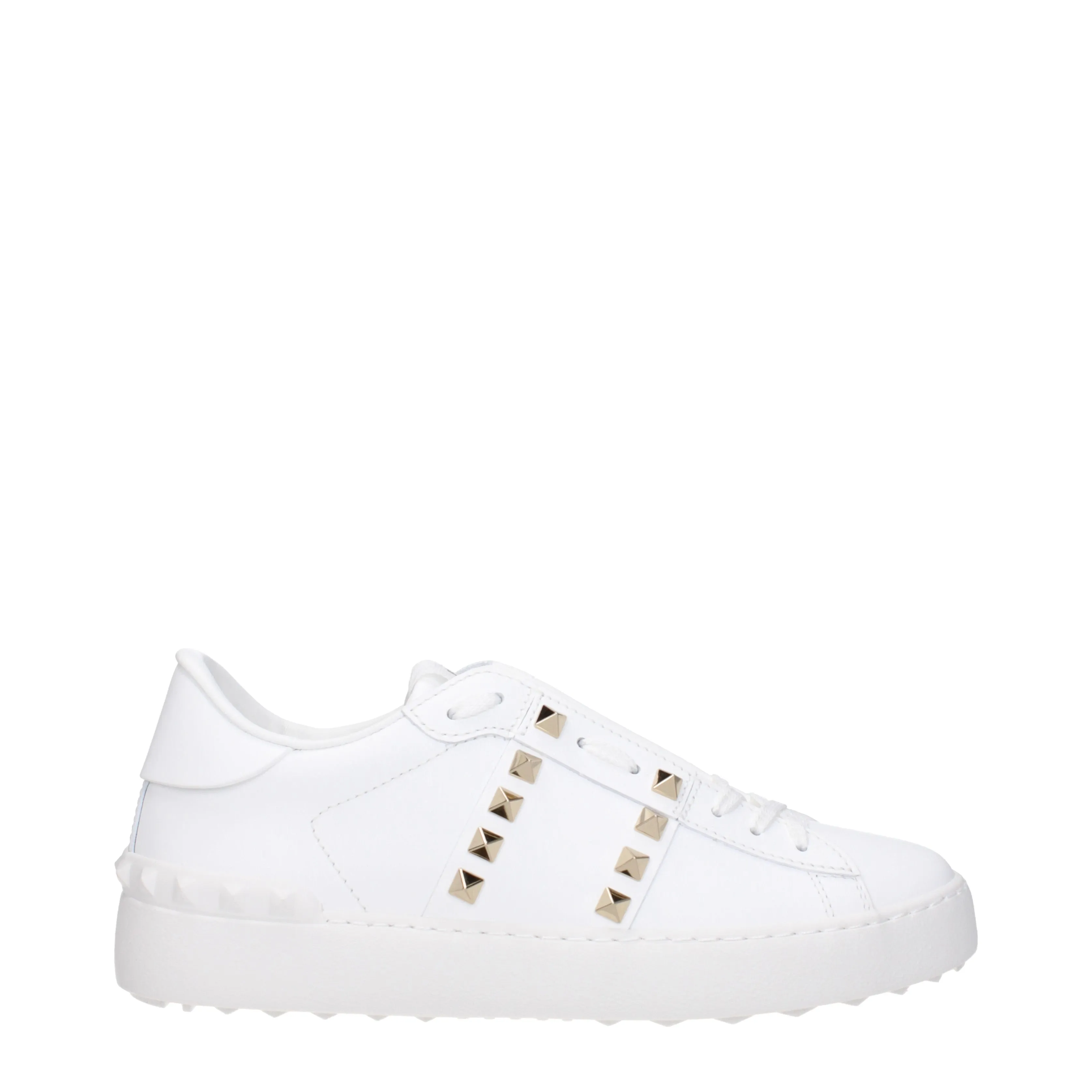 Valentino Garavani Sneakers Rockstud Donna Pelle Bianco