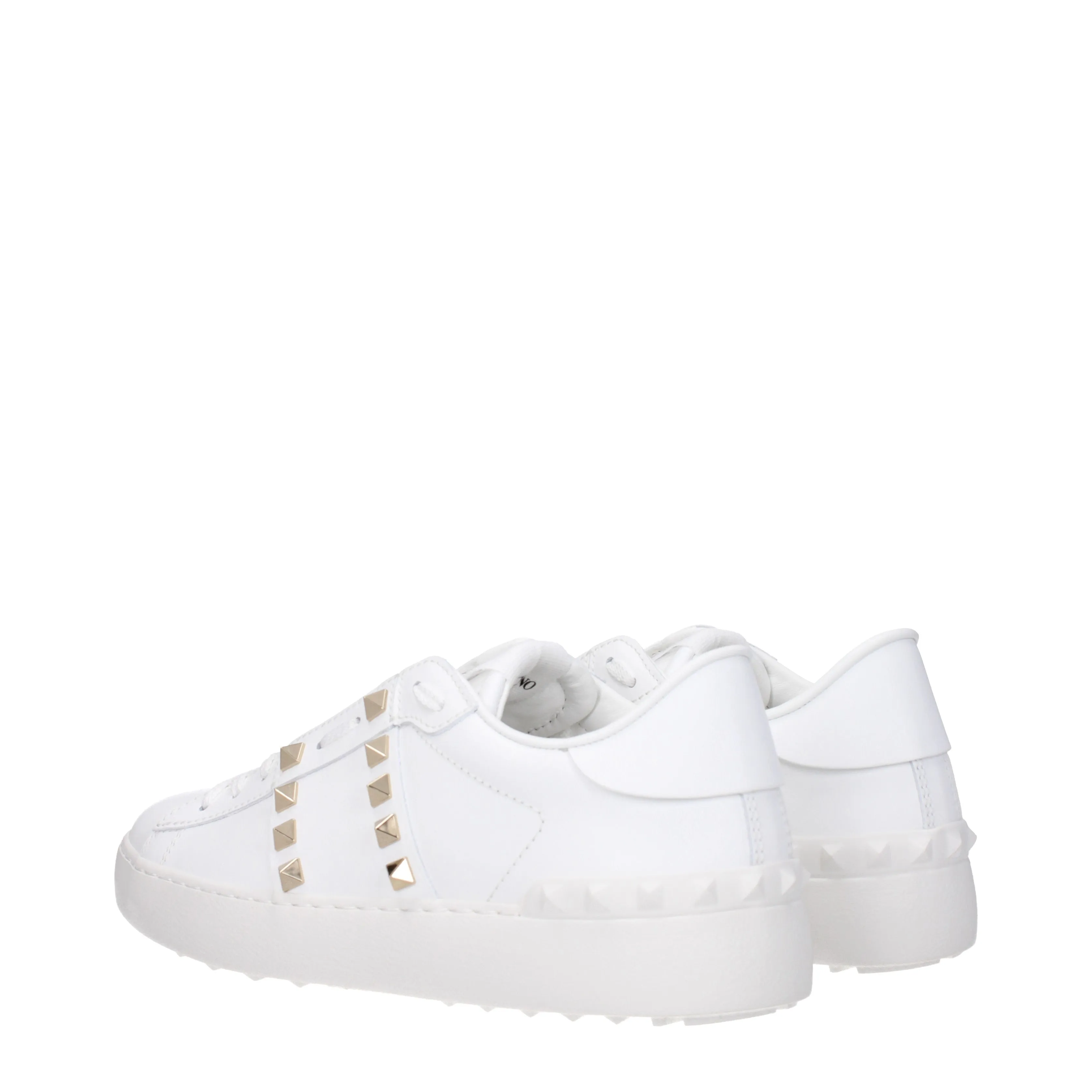 Valentino Garavani Sneakers Rockstud Donna Pelle Bianco