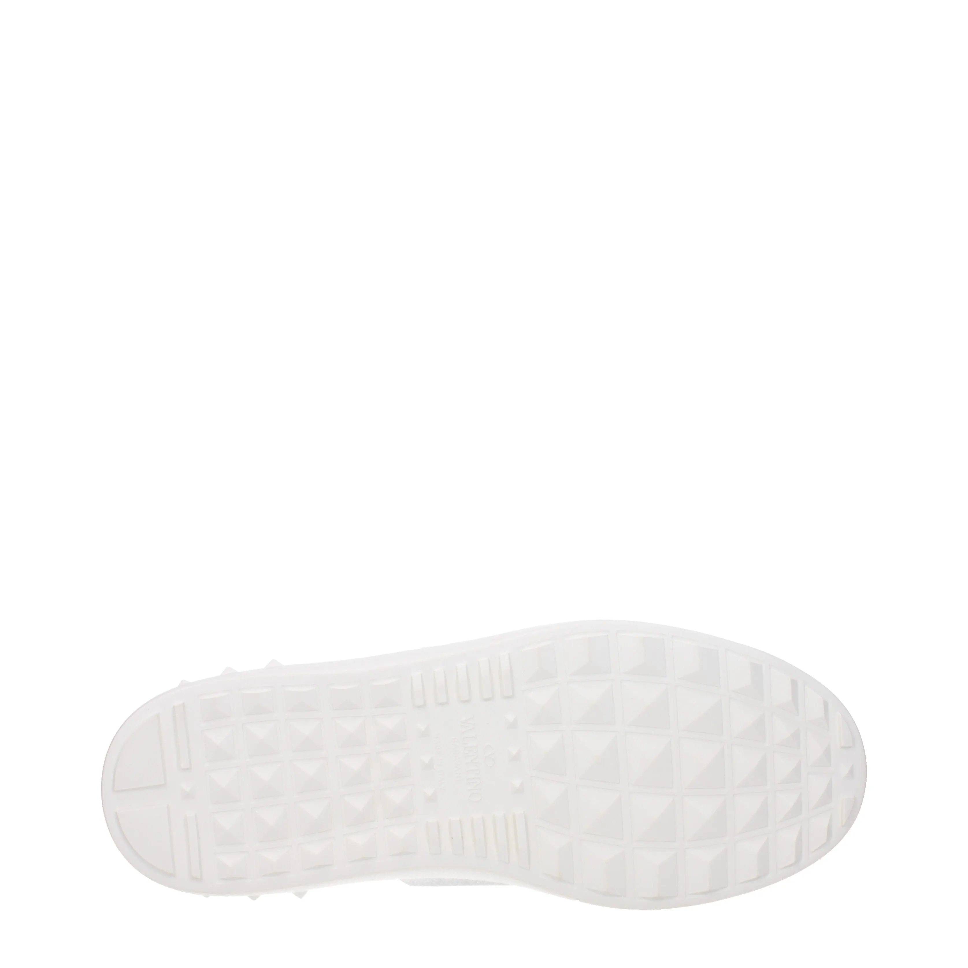 Valentino Garavani Sneakers Uomo Pelle Bianco/Argento