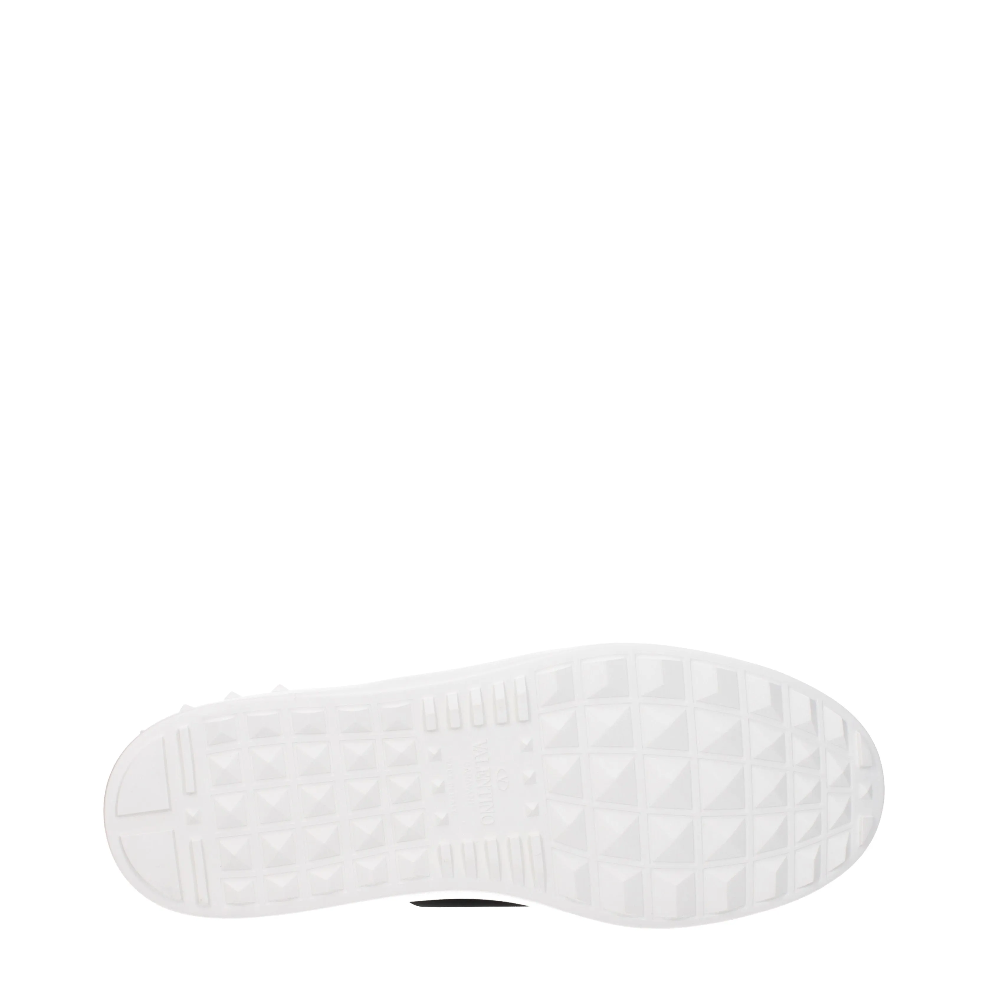 Valentino Garavani Sneakers Uomo Pelle Bianco/Blu Marino