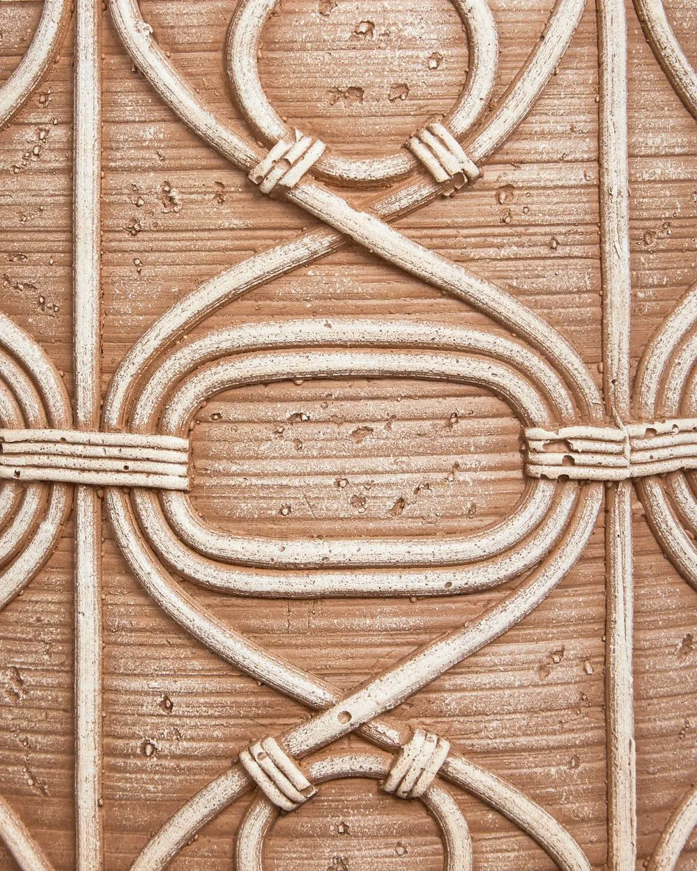 Vaso per piante PALAMAS Ceramica 26 cm Marrone chiaro