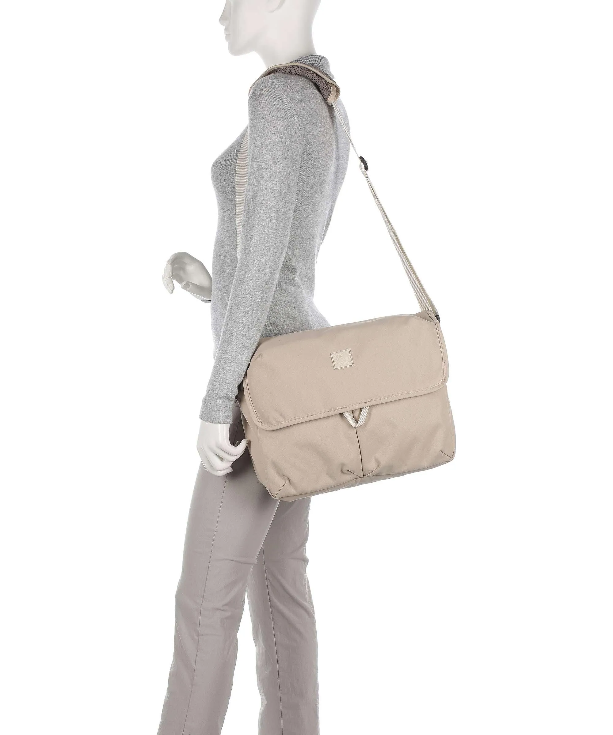  Vaude Coreway 13 Borsa messenger 13″ poliestere riciclato beige  