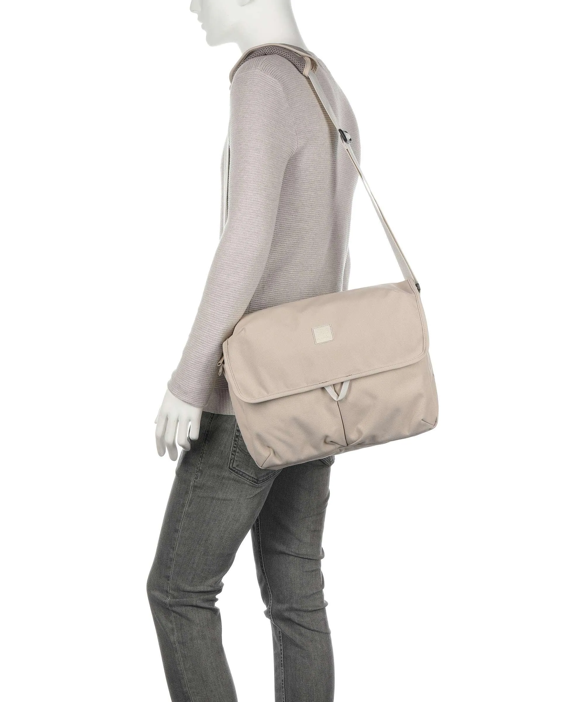 Vaude Coreway 13 Borsa messenger 13″ poliestere riciclato beige  
