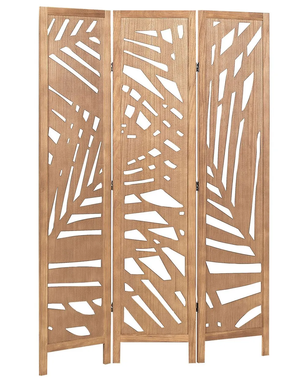 VERNAGO 3 Panel Room Divider 170 cm 122 cm Light Brown