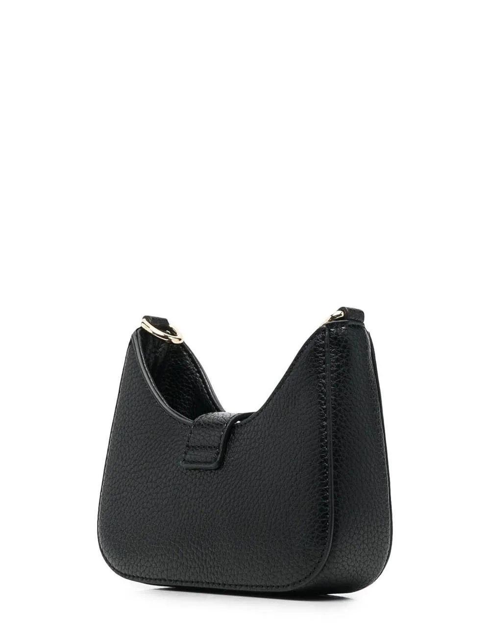 Versace Jeans Couture     Borsa a tracolla con fibbia Barocco Nero