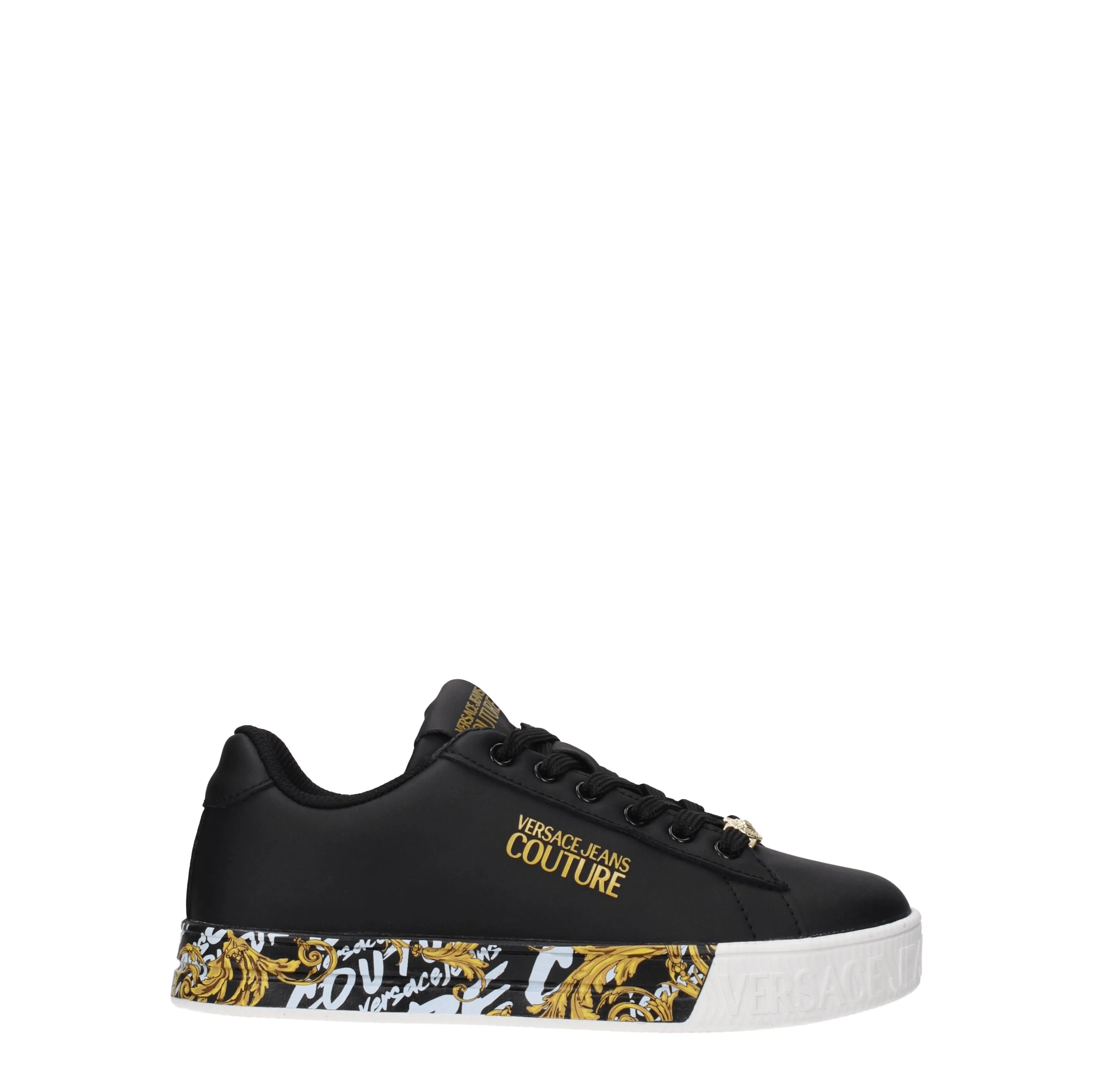 Versace Jeans Sneakers Couture Donna Pelle Nero