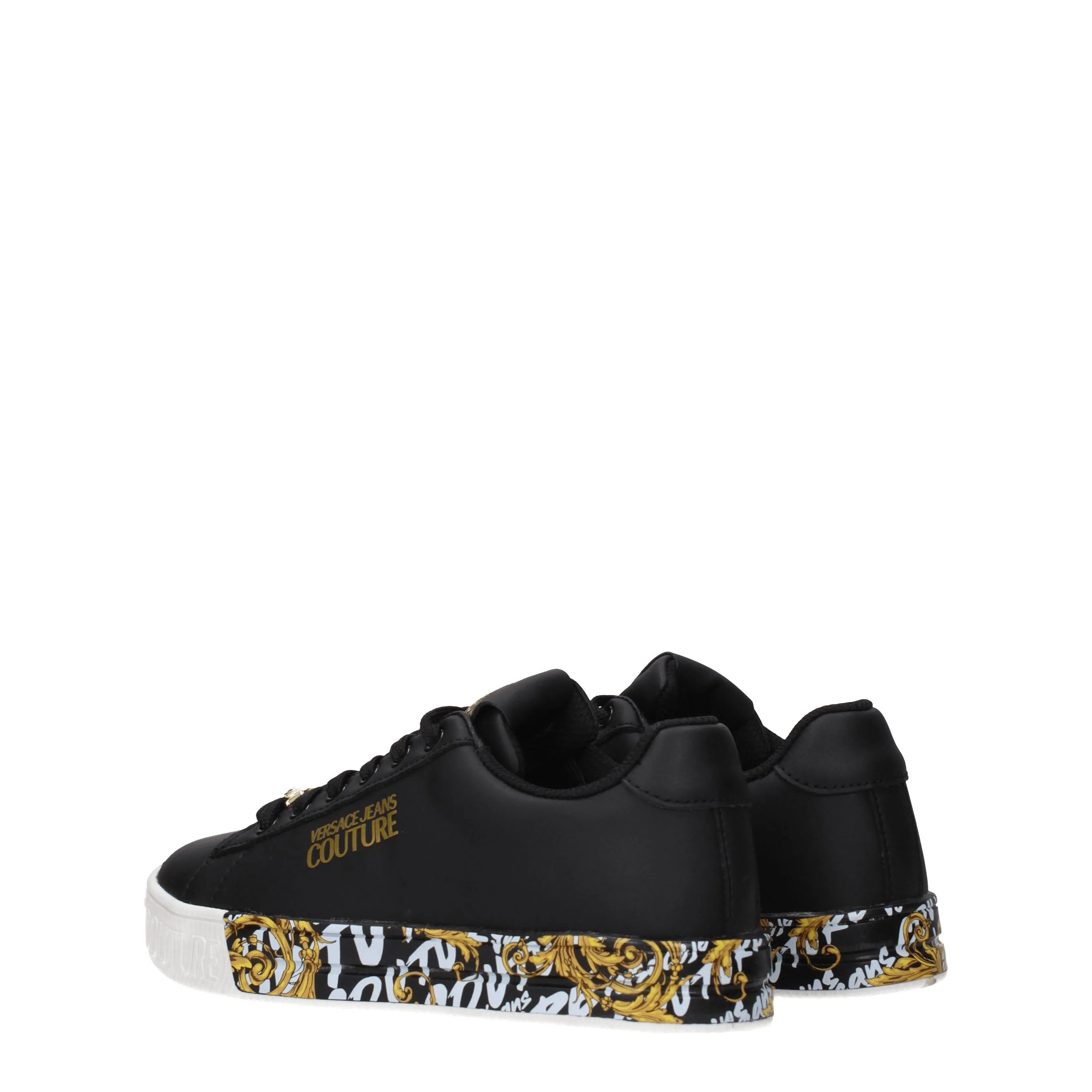 Versace Jeans Sneakers Couture Donna Pelle Nero