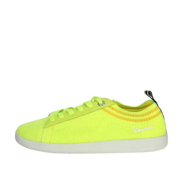 VESPA  SNEAKERS BASSA V00011-500-32 GIALLO FLUO