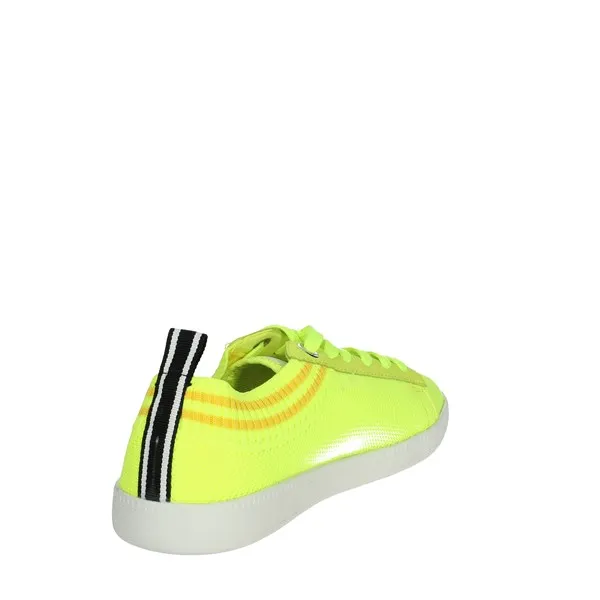 VESPA  SNEAKERS BASSA V00011-500-32 GIALLO FLUO