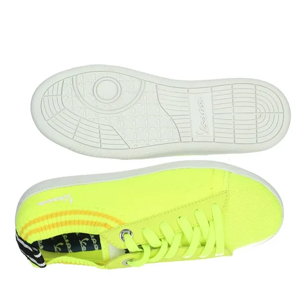 VESPA  SNEAKERS BASSA V00011-500-32 GIALLO FLUO