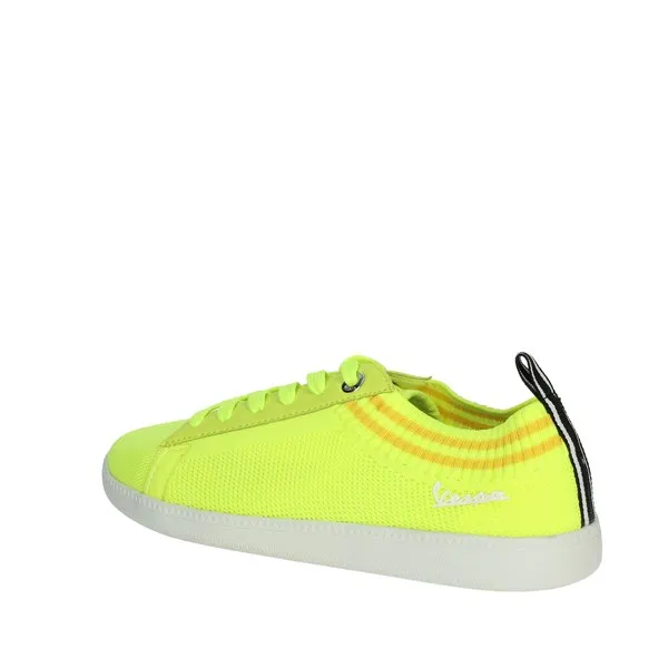 VESPA  SNEAKERS BASSA V00011-500-32 GIALLO FLUO