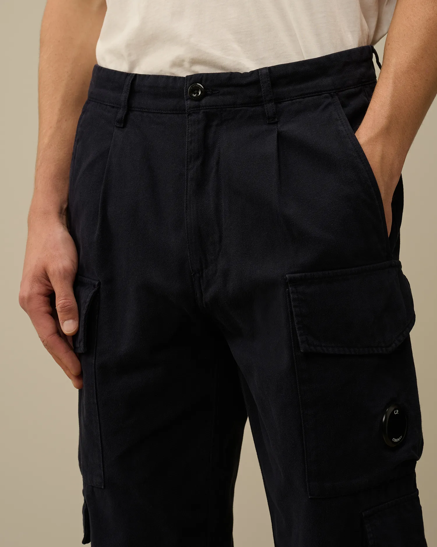 Vintage Army Structure Regular Cargo Pants