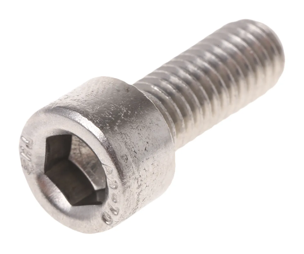 Vite a brugola con testa esagonale incassata RS PRO, M10, L. 75mm, in Acciaio inox