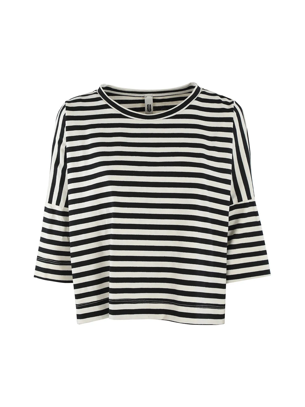 Wendy Trendy T-shirt femme rayé oversize