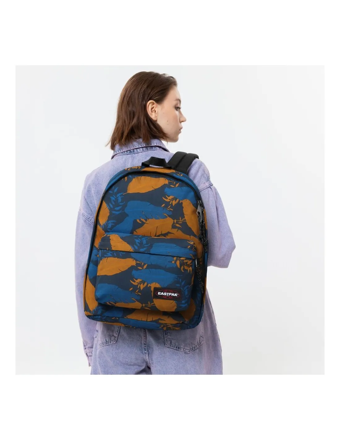 Zaino Eastpak Out Of Office Brize Banana Navy