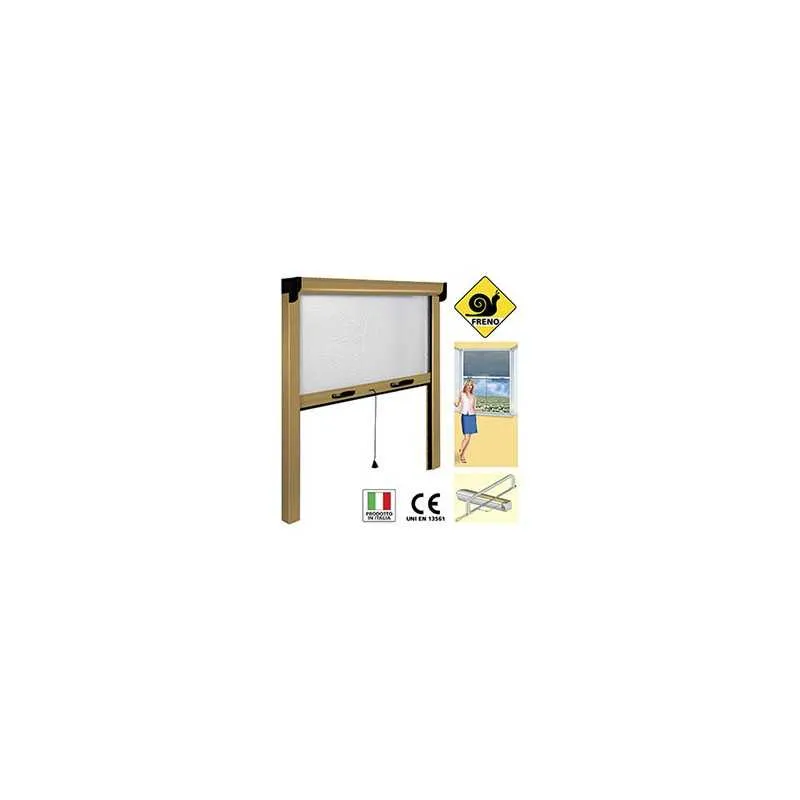 ZANZARIERA IRS FINESTRE BIANCA 100,Eur 52,18 